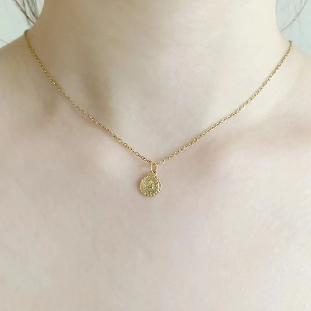 BRAND NEW Gold Boho Necklace - Picture 2 of 4